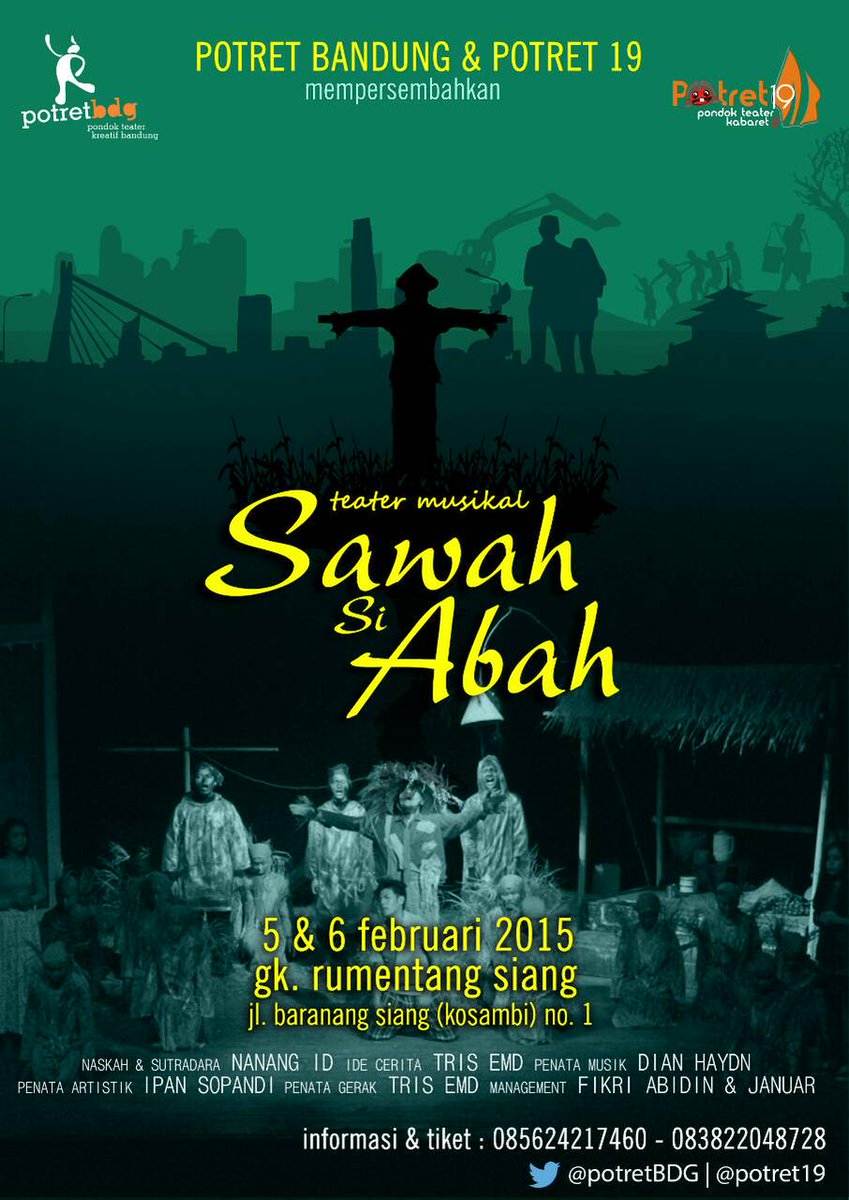 komedi adalah cara menyenangkan utk serius 
kritik sosial dibungkus dgn menyenangkan  
<a href="/fikrirobo/">Fikri Muzakki</a>