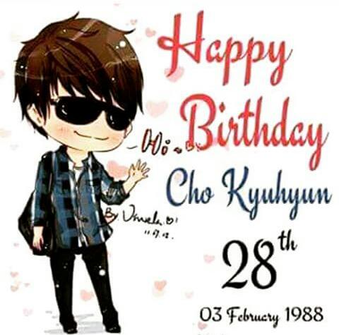 Happy birthday oppa cho kyuhyun ^_^ ...    