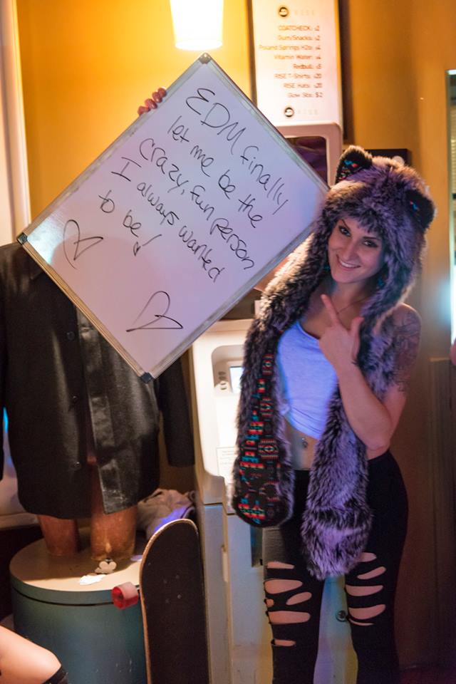 EDMMagazine's tweet photo. "EDM finally let me be the crazy, fun person I always wanted to be!
#weareedm http://t.co/c4Efa8ivKy