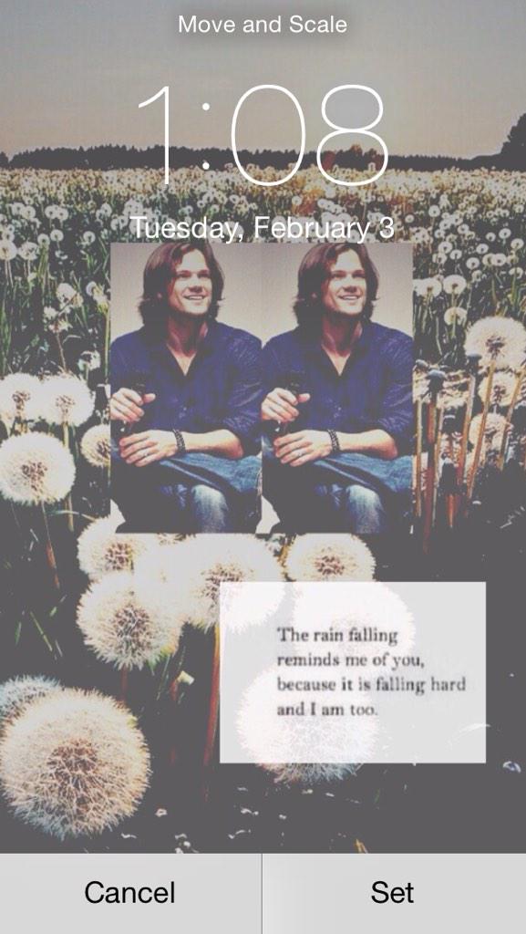 lockscr33ns's tweet photo. Jared Padalecki lockscreen. rt/fav if you want me to dm it to you.(mbf) http://t.co/pqIquc2aJC
