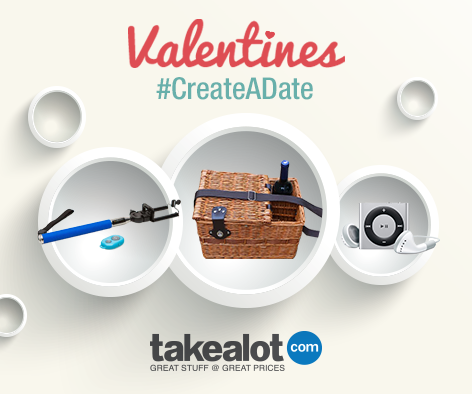 TAKEALOT's tweet photo. Want to #win a #selfiestick? Then #CreateADate on our Facebook page & try your luck! http://t.co/UqAeGIT1EC http://t.co/tmvsmJBD8R