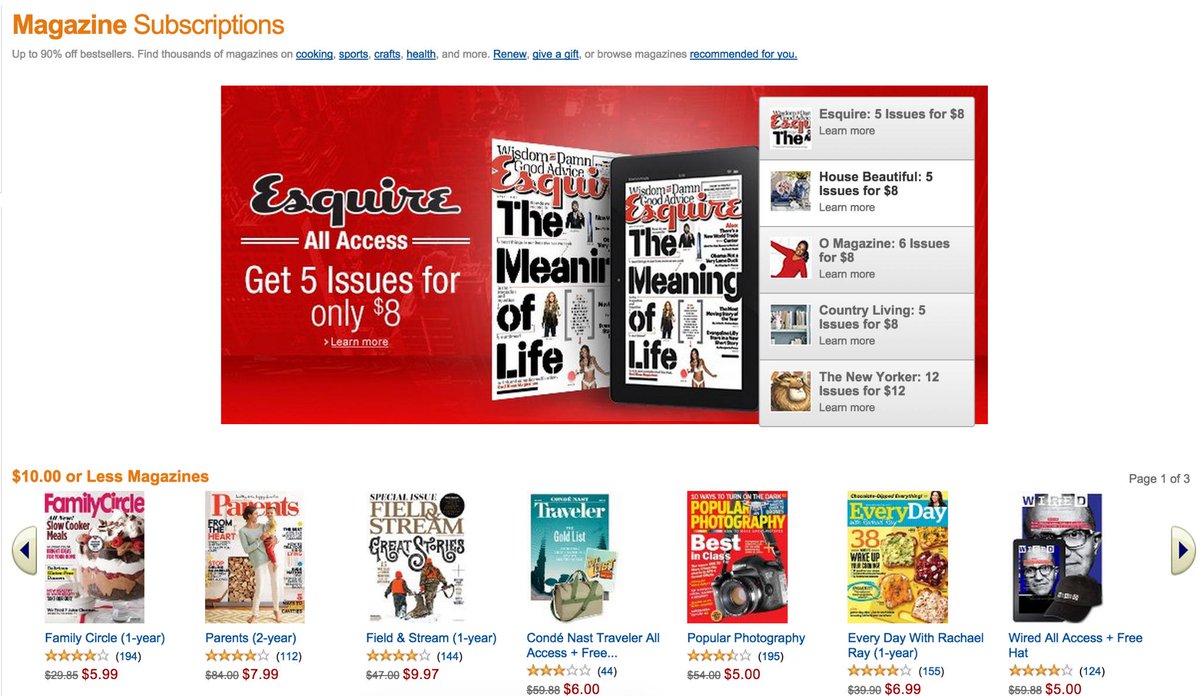 There's one for everyone!

amzn.to/1K6fOHF