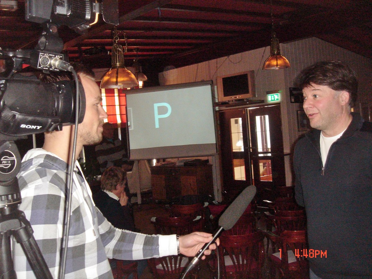 LezingenWVA's tweet image. Tijdens zijn lezing op  WV #Aalsmeer wordt @klaaswiersma geinterviewd door @BotenTV. Binnenkort op hun site te zien.