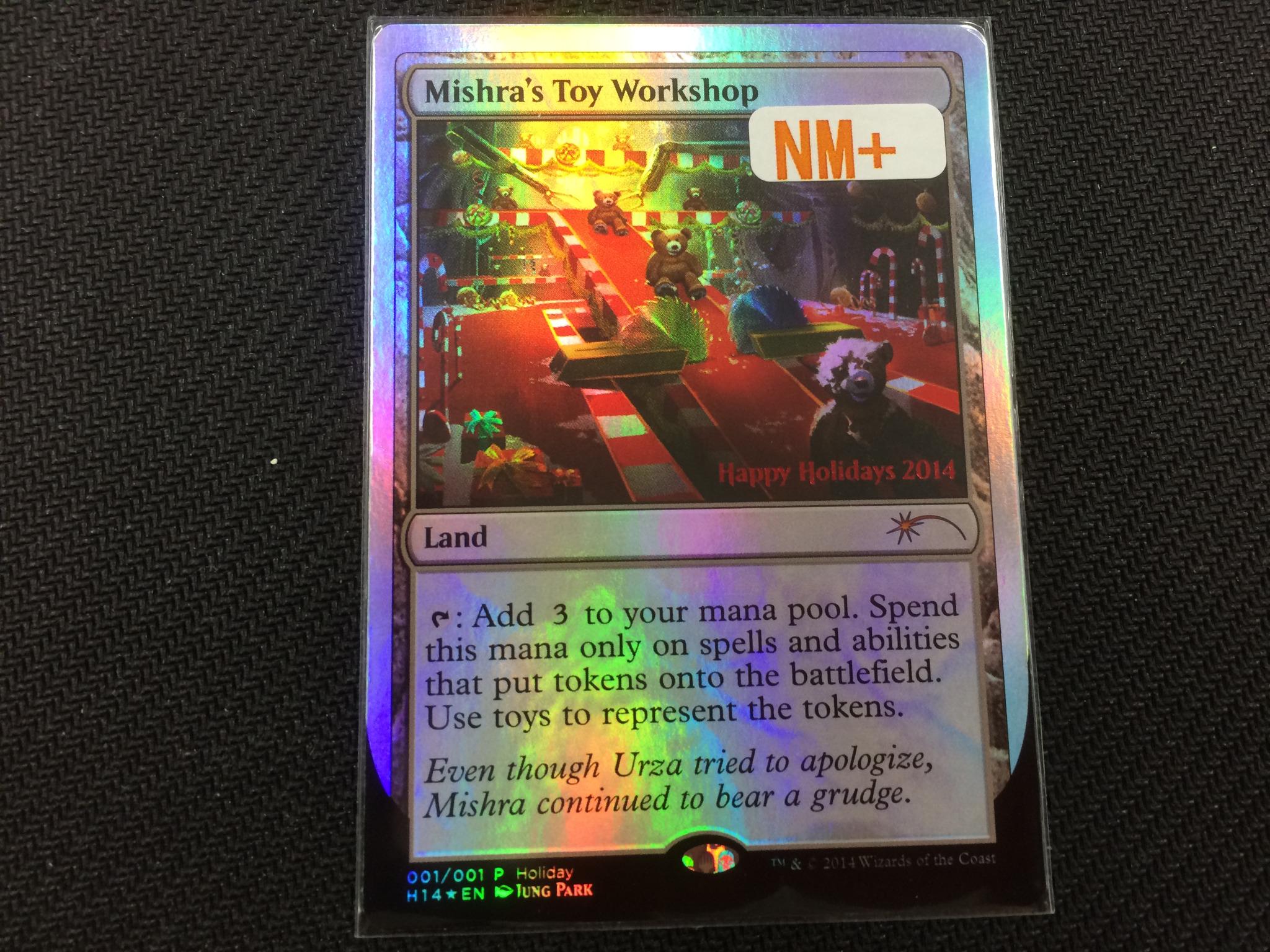 MTG Mishra's Toy Workshop Foil ホリデーギフト Mishra's Toy Workshop Magic the Gathering Proxy