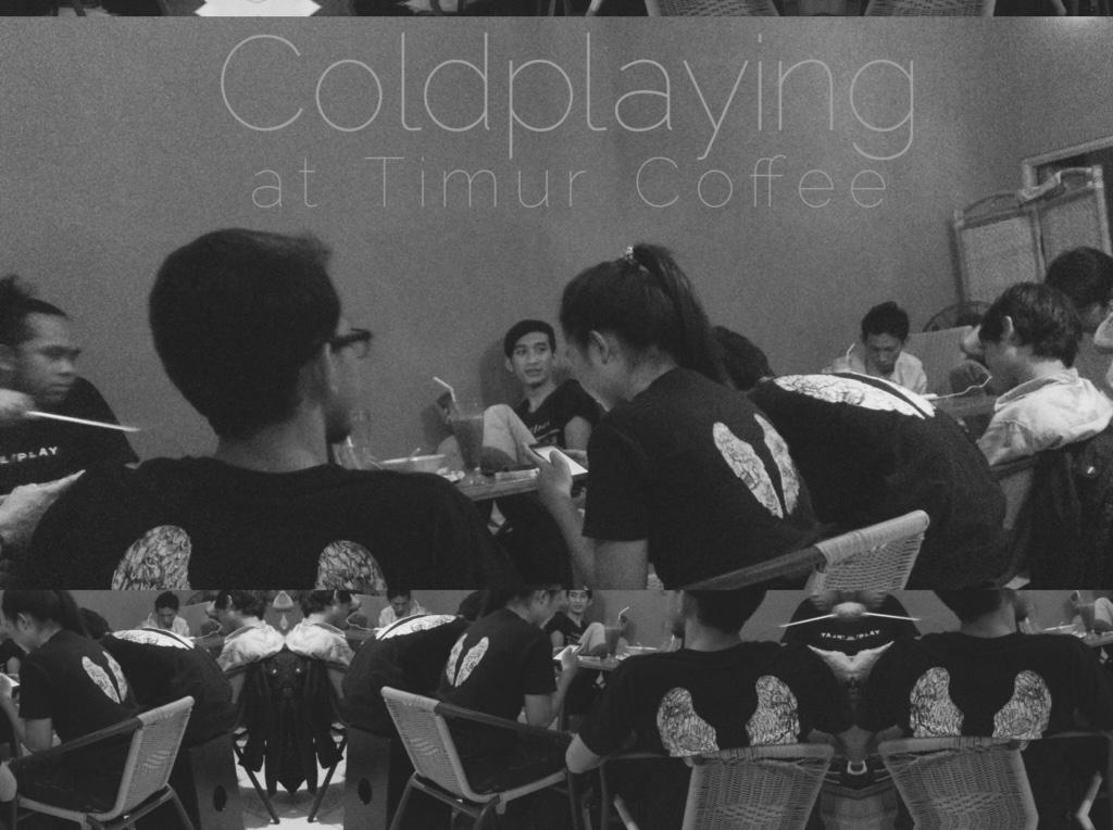 ColdplayKRW's tweet photo. Coldplaying at @Timur_Coffee :) http://t.co/4aW1bpyQwD