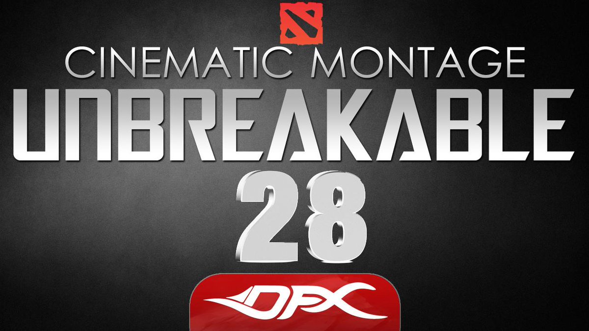 #Dota2 Cinematic Montage - Episode 28 - UNBREAKABLE 3 !
youtu.be/9tT8-Ztf4lE