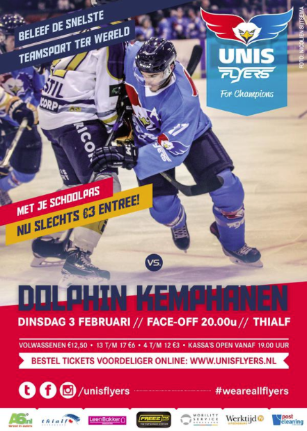 RT als jij vanavond ook bij de wedstrijd <a href="/UNISFlyers/">UNIS Flyers</a> vs <a href="/Kemphanen/">Eindhoven Kemphanen</a> aanwezig bent! #unisflyers #ijshockey