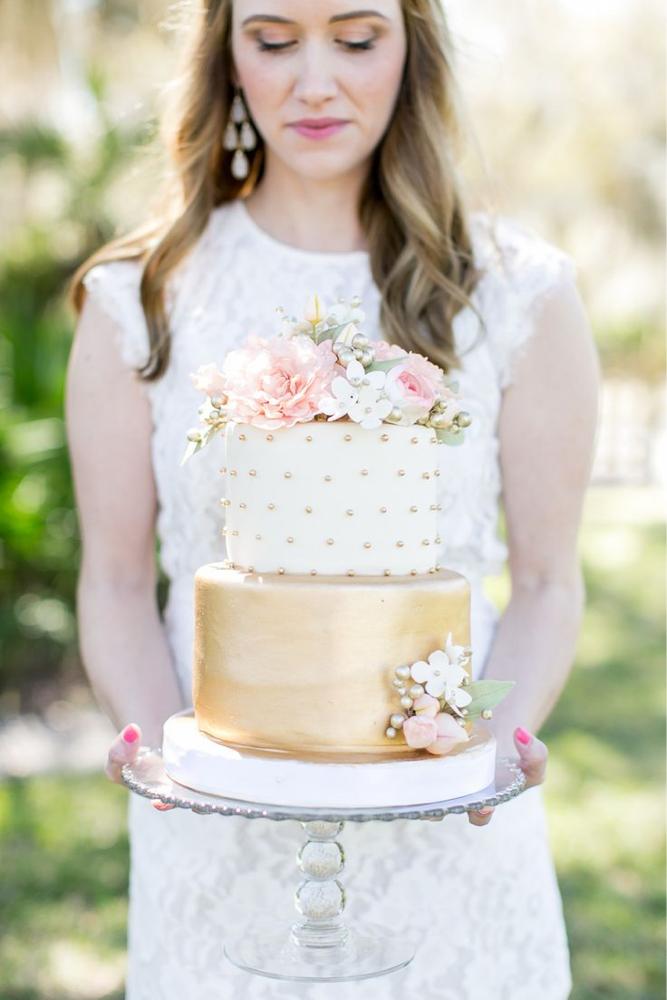 <a href="/gabiwebb/">gabi sheen</a> is back and this month she's talking about picking the prettiest cake &amp; flowers blovedblog.com/weddings/rusti…