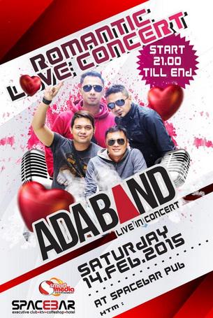 sibaranidonnie's tweet photo. “#ADAevent (14/2/2015) ADABAND Live in Concert "Romantic Love Concert" at Spacebar, Palu. See yaa armADA:D http://t.co/vUmGCVUMH1”