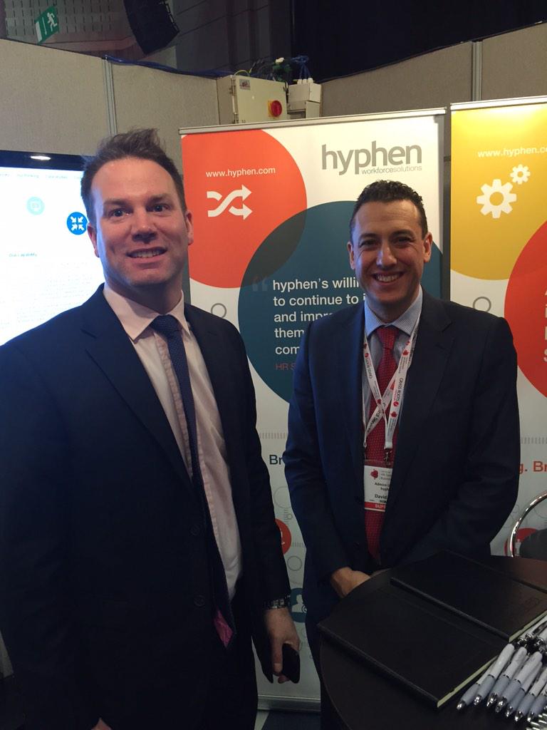 Jai_1979's tweet photo. #hyphenspeaks #shaping2015 #hrdistinction come see us on stand 51 to discuss your workforce challenges http://t.co/vr2XgJdbkx