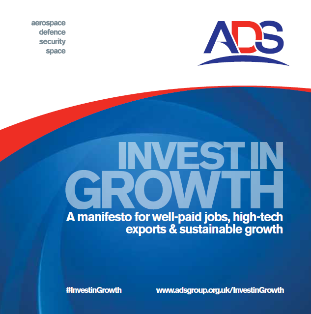 The ADS 2015 Manifesto – published today – calls on the next government to #InvestinGrowth adsgroup.org.uk/pages/59780520…