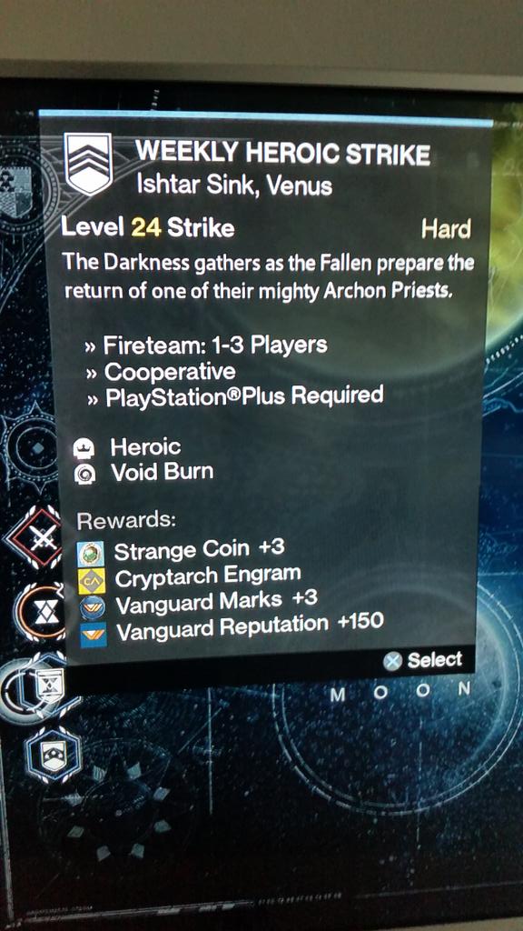 DestinyRaidPS4's tweet image. We have Archon Priest with triple burn for nightfall and just void burn for weekly. Is this triple burn here to stay?