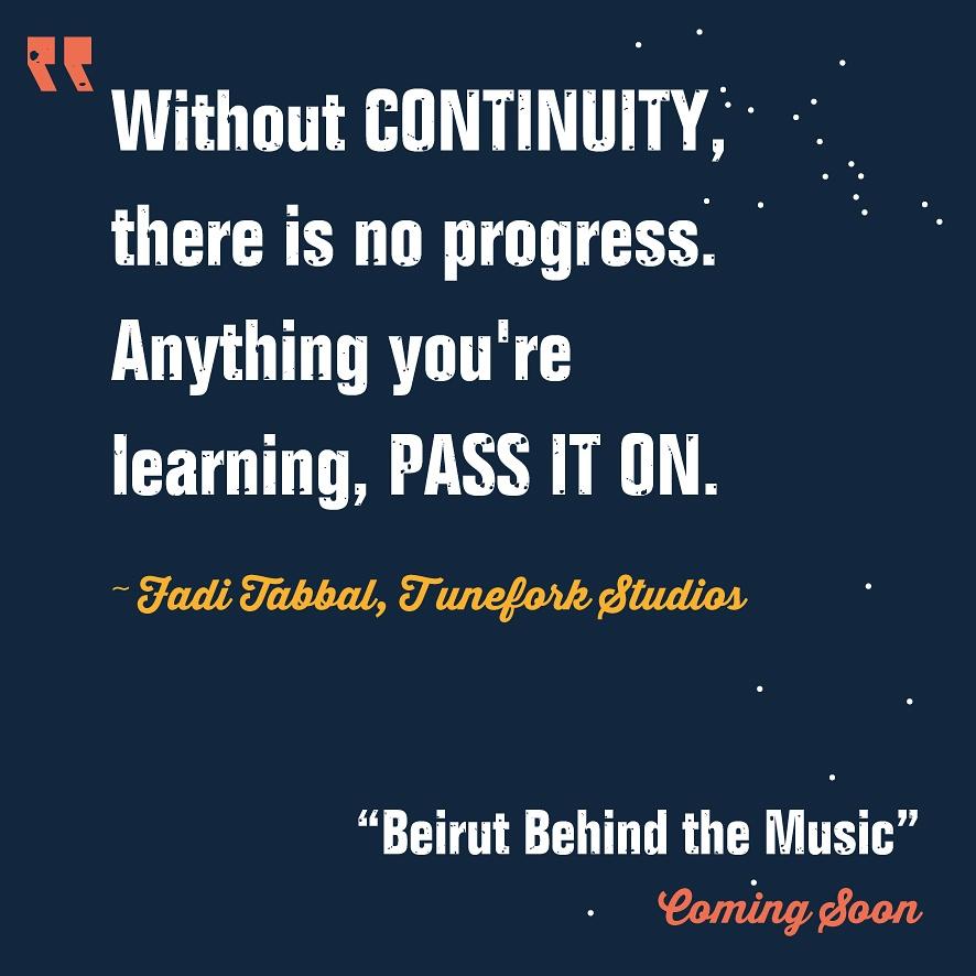 // Saturday 8PM - screening of 'Beirut-Behind The Music' at The Grand Factory #beirutbehindthemusic #documentary