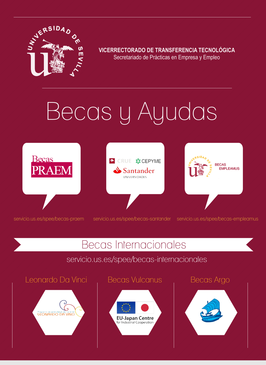 spee_us's tweet photo. Toda la info sobre nuestras #Becas y Ayudas para alumnado @unisevilla ¡Accede en nuestra web! http://t.co/IAkkqPytQw http://t.co/nPif3TZmVA