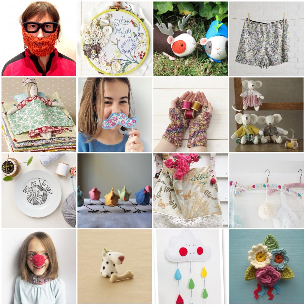 Just SOME of the ace things you can make if you buy our mag &amp; you'll be donating to @rednoseday! #crafternoon Pls RT