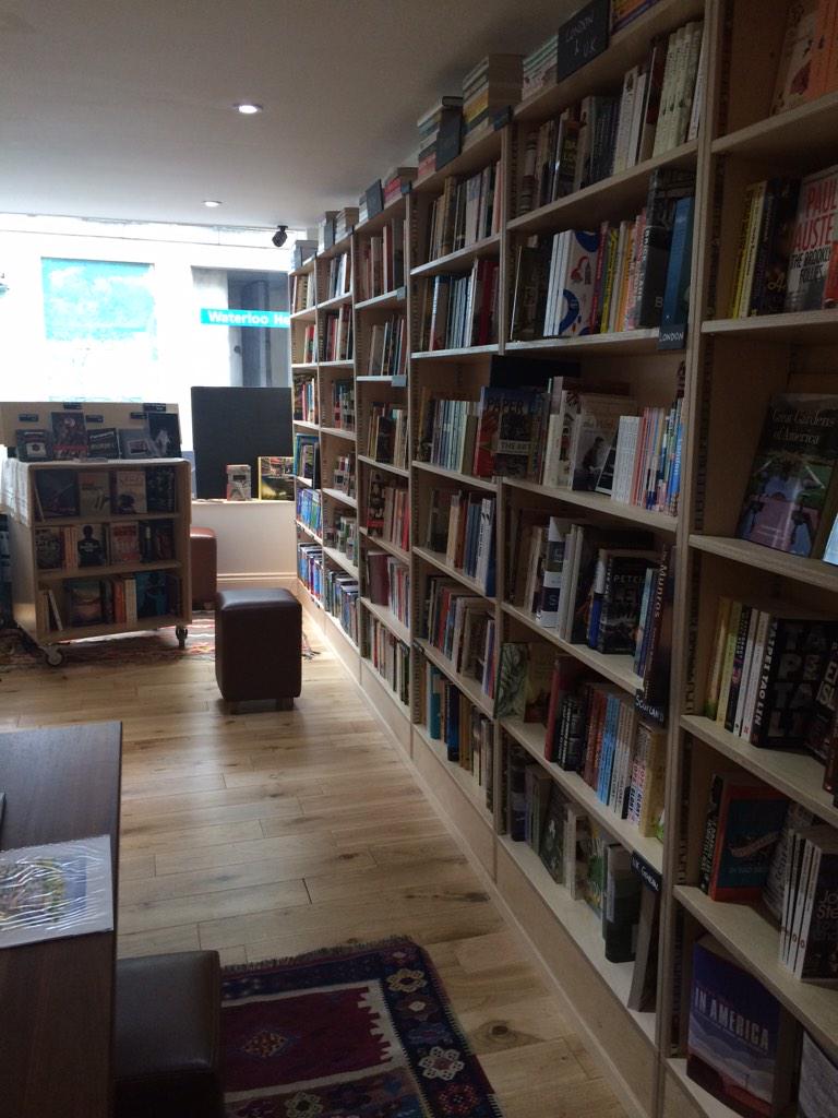unwriteables's tweet image. What a wonderful bookshop in SE1 - a new find  :-) @Trvllng_Thrgh :-)