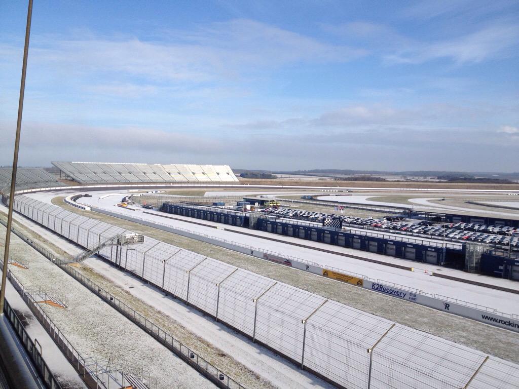 BenLWebster's tweet image. “@RockinghamUK: It looks like we need snow tyres today...! http://t.co/DpxmKJjI8h” @concordegarage missing out on perfect test conditions! 😄