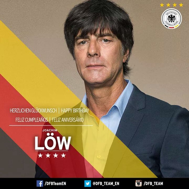 Happy birthday Joachim Low 