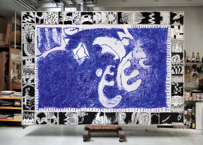 slashparis's tweet photo. DERNIERS JOURS pour voir les peintures de #PierreAlechinsky à la @GalerieLelongFr — http://t.co/zMcSf5juXp http://t.co/pTaDk6X8Zi