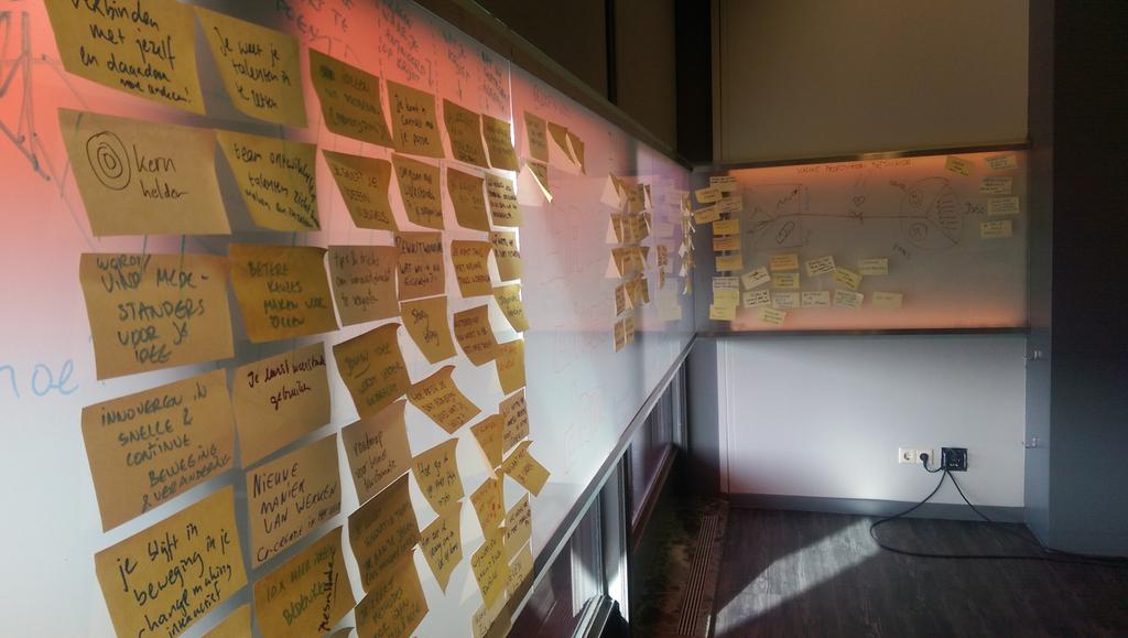 De #CoolBusinessDay krijgt body. Als er post-its beschreven worden, is het #GaveDingenDoen! <a href="/JBU_Meetings/">Meetings @ Jaarbeurs</a>