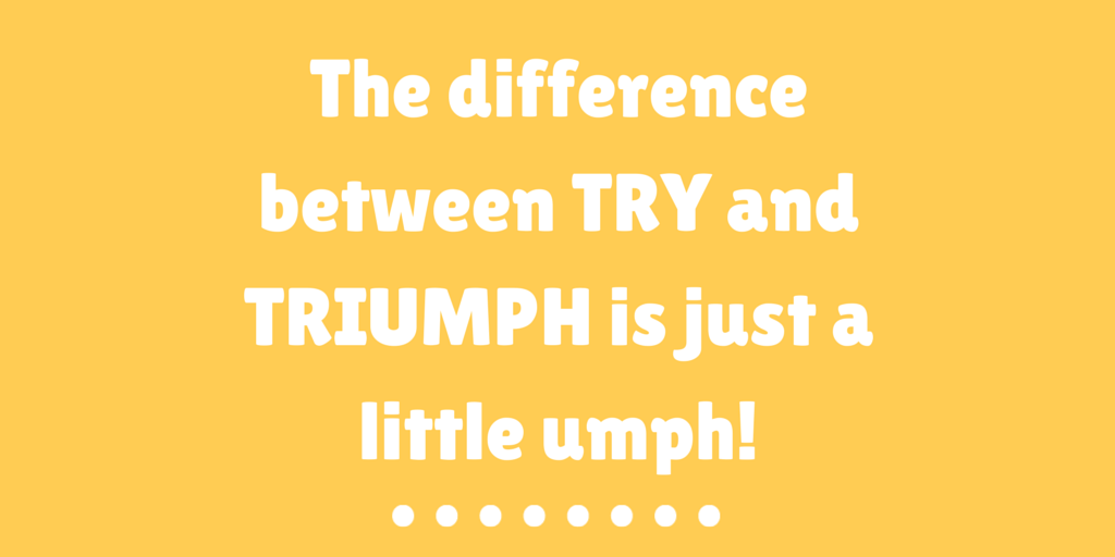 RGUniversity's tweet image. What could you do with just a little more umph? 💪 #ThoughtOfTheDay