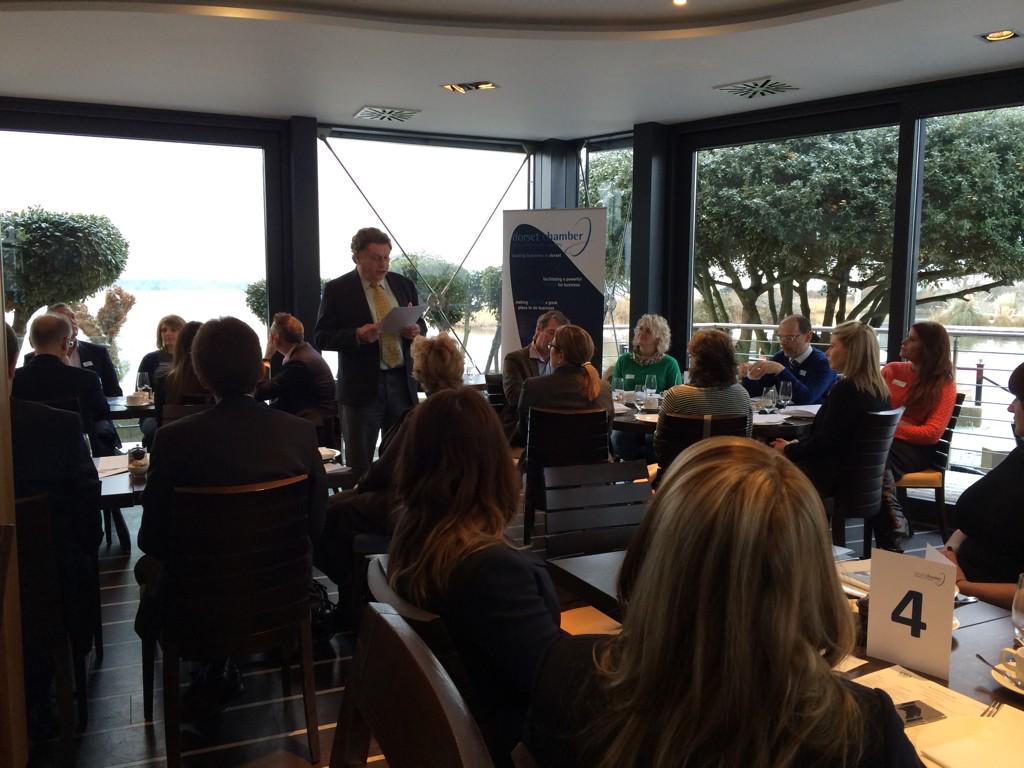 DorsetChamber's tweet image. Thanks to everyone who braved the snow&amp;amp;attended the #DCCI Business Breakfast @alexatthejetty. Great start to the day!