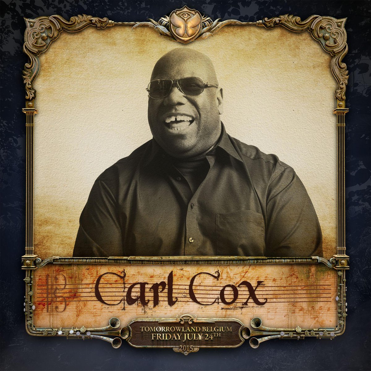 tomorrowland's tweet photo. The love for good music is very strong in @Carl_Cox. Let's give the legend a warm welcome in July. http://t.co/EKenxxfnAG