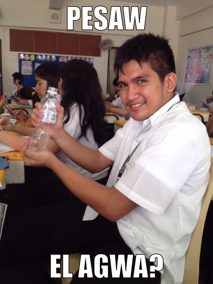 Mavinity's tweet photo. Bigat ng tubig na kinarga ko. Haha @tristanHerm @JmsIvn  #hashtaggirl http://t.co/Qi3SxgXLJ0