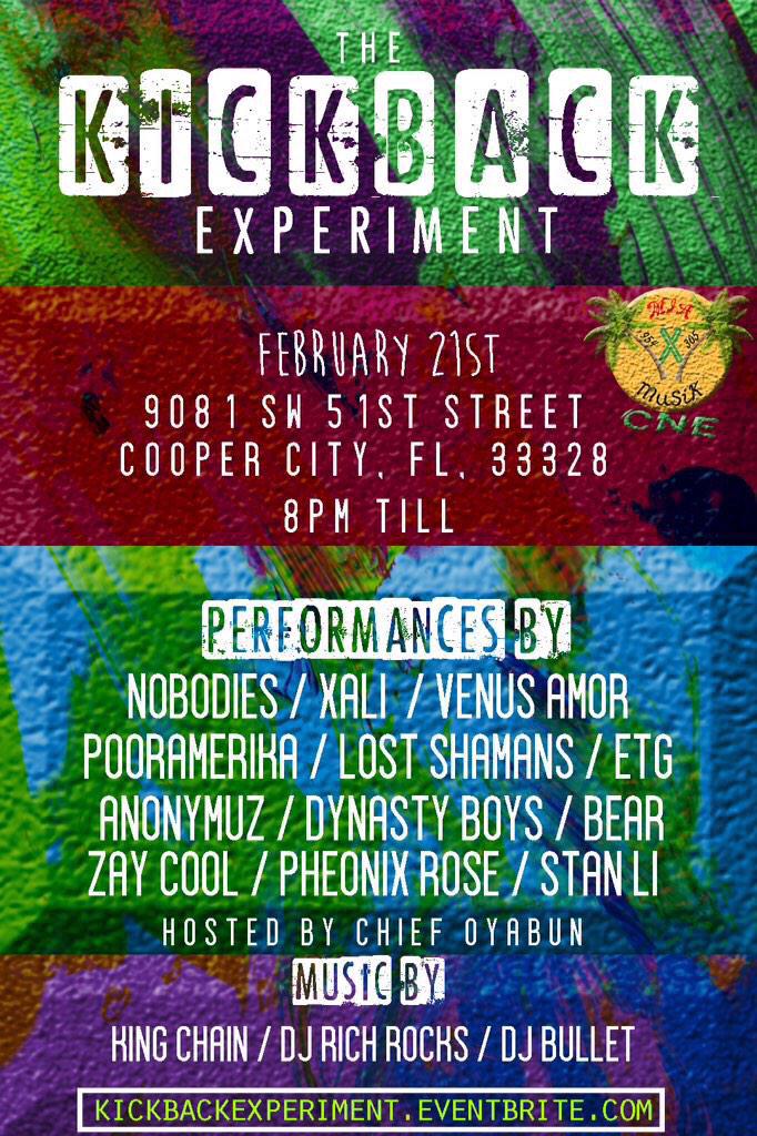 SBDASAINT's tweet photo. The #KICKBACKEXPERIMENT 
The #KICKBACKEXPERIMENT 
The #KICKBACKEXPERIMENT http://t.co/r02ROKy9Ua