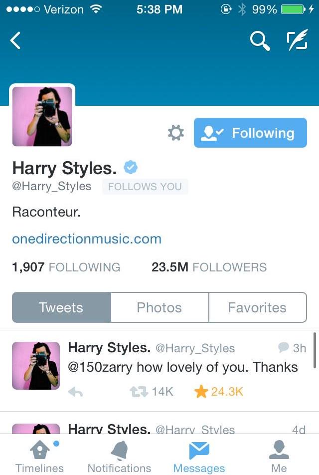 ONTHEROADAGAlN's tweet photo. ¡GROUP DM de HARRY STYLES! Da RT &amp; SIGUE a @NiallSpanish se CIERRA en 1 HORA. ¡APÚRATE YA! #OneDirectionNoBrasil http://t.co/jV55aIF5o2