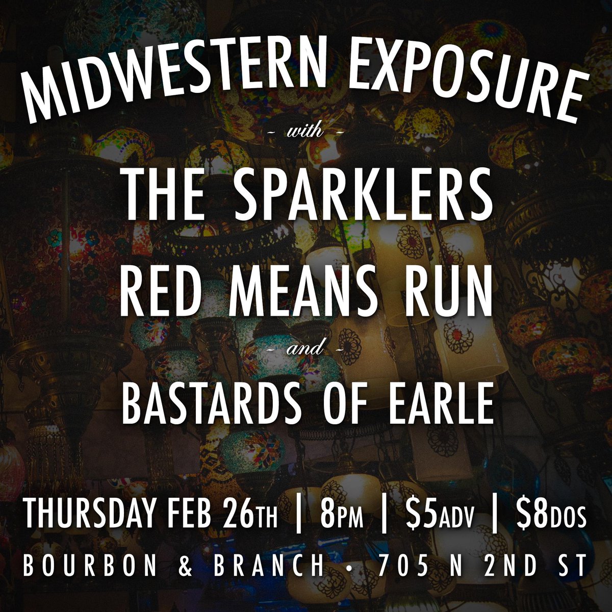 Next show:2/26 at <a href="/BourbonAnd/">Bourbon & Branch</a> w/@TheSparklersPA, <a href="/MidwstrnXposure/">Midwestern Exposure</a> and <a href="/BastardsofEarle/">Bastards of Earle</a>. #phillymusic #livemusic