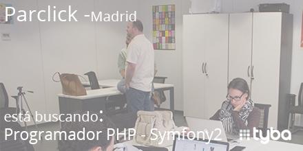 tyba_spain's tweet photo. La #startup @parclick está reclutando Programador PHP - Symfony2 para su oficina de #Madrid http://t.co/lYy3vCbBRd http://t.co/5XCIdG0y0U