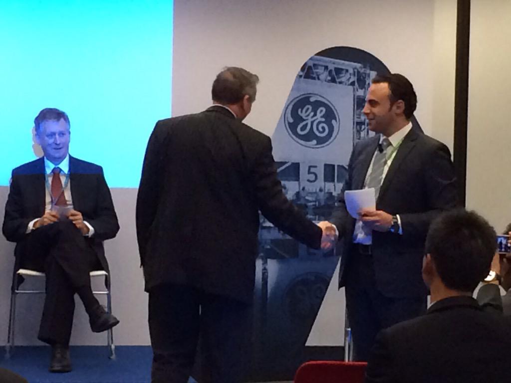 WissamAssaf_WA's tweet photo. @ge_oilandgas working hand in hand with partners to #fuelthefuture... #GEAM15 closeout; channels' panel discussion http://t.co/4p9t6BWjmW