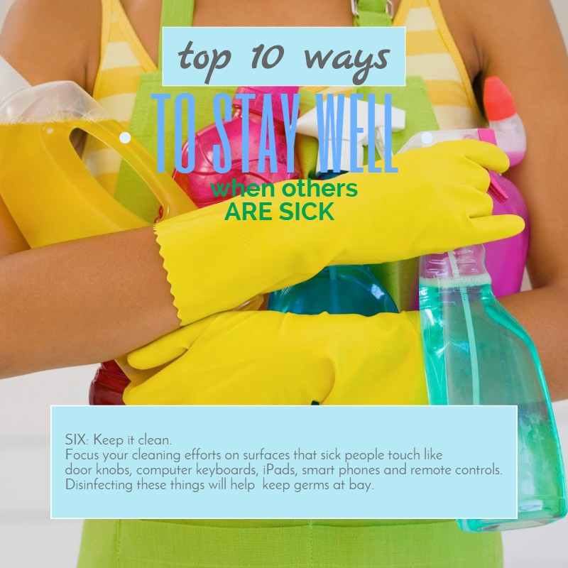 BalancePhysical's tweet image. Some strategic cleaning can help you stay well.