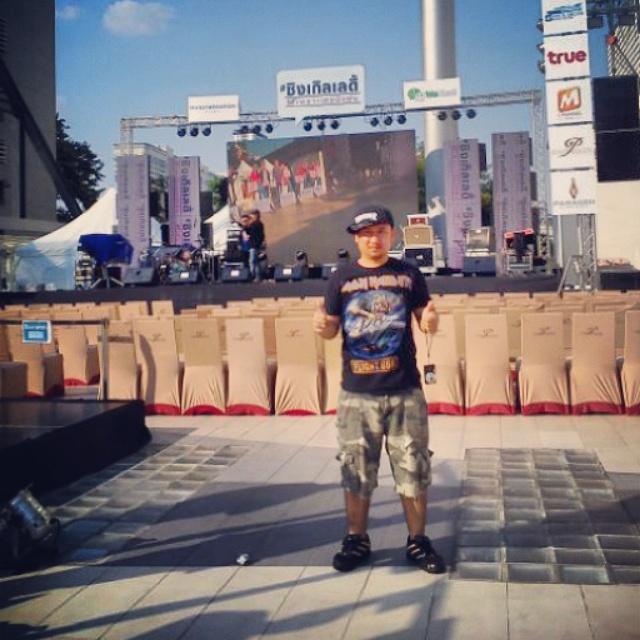 At siam center stage siam paragon