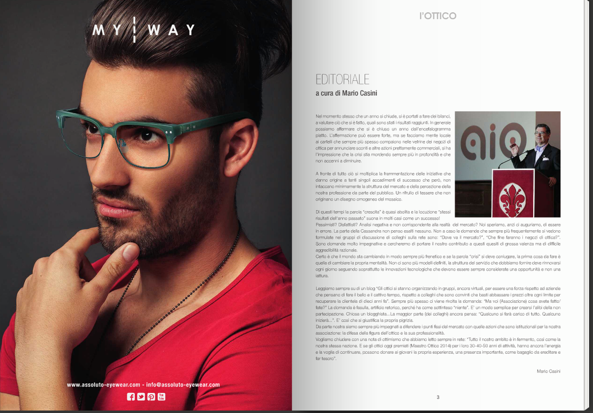 Assoluto Eyewear My Way Eyewear Advertising On L Ottico Magazine Browse It Directly From Your Desk Http T Co Fhsxvqcrzh Http T Co Rjr6pcxldu