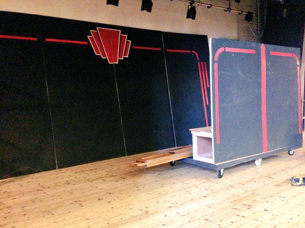 #Cabaret set under construction!