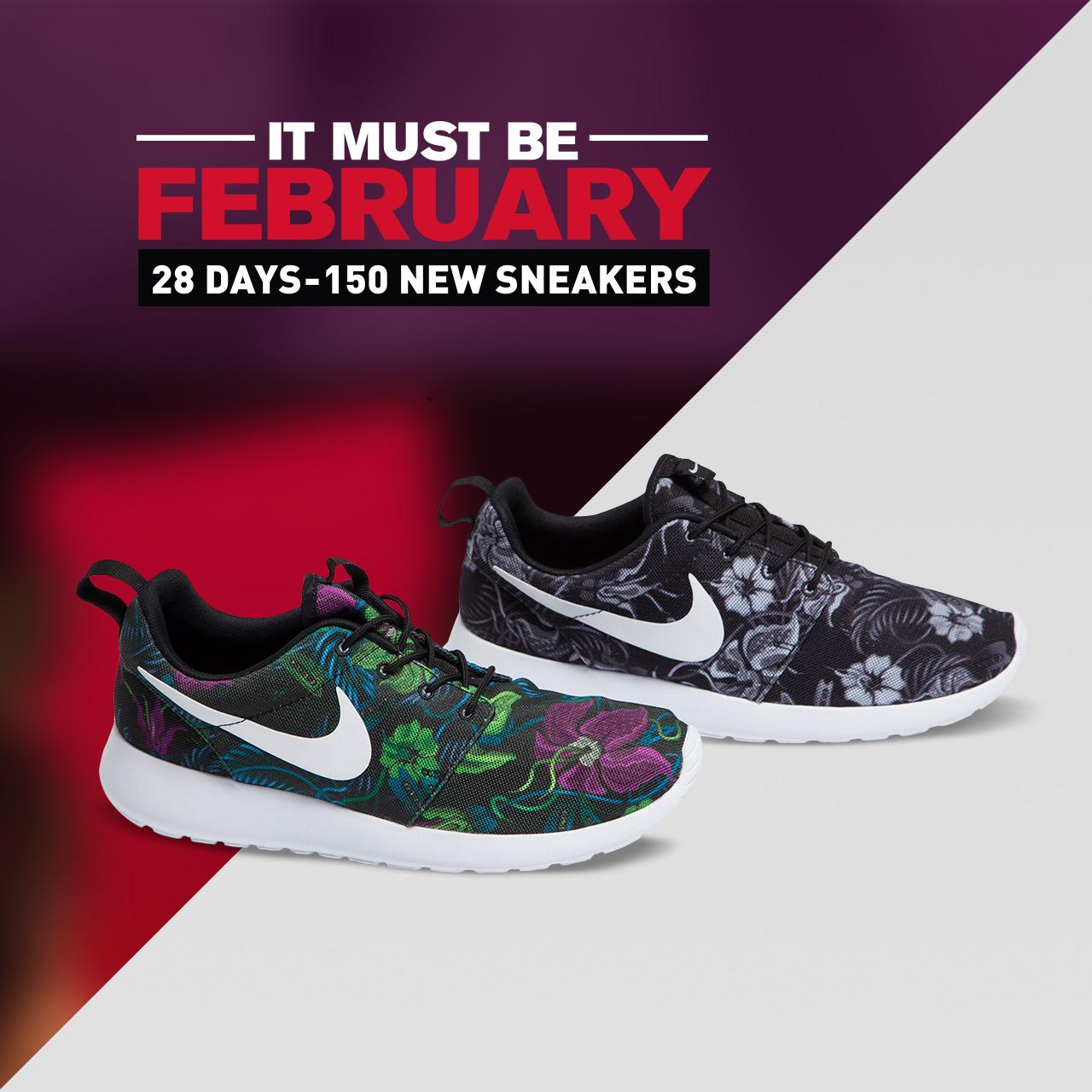 Nike roshe run floral top homme