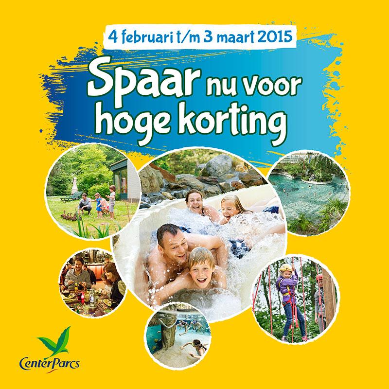 Vanaf morgen start de actie Centerparcs bij Jumbo Heerschap!