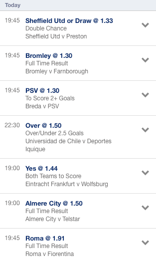 forgot2bet's tweet photo. Tonights 7 Game Accumulator Im Going For....Fingers Crossed..#betting #football #bet #forgot2bet #skybet http://t.co/NvL6UDERph