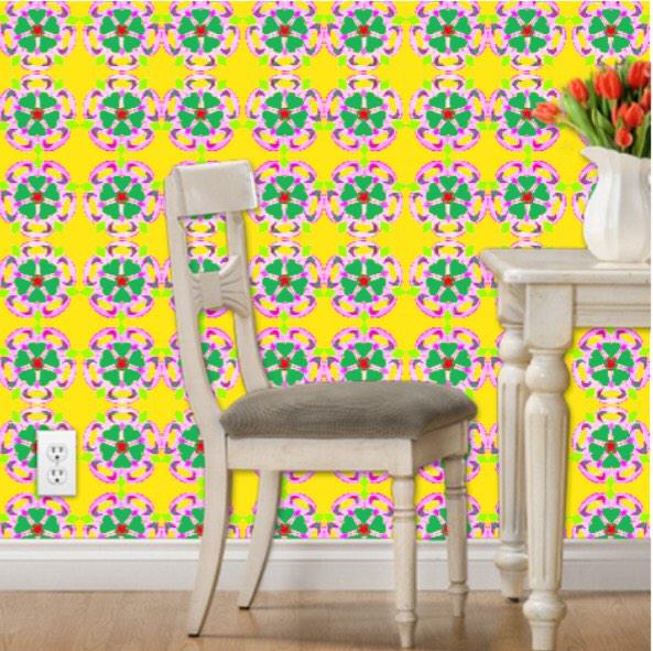 barbeline_'s tweet photo. Who dares to brighten up they home this spring with our #Repositionable  #wallpaper #Decor #design #HomeDecorating http://t.co/mLQWg4MCWm