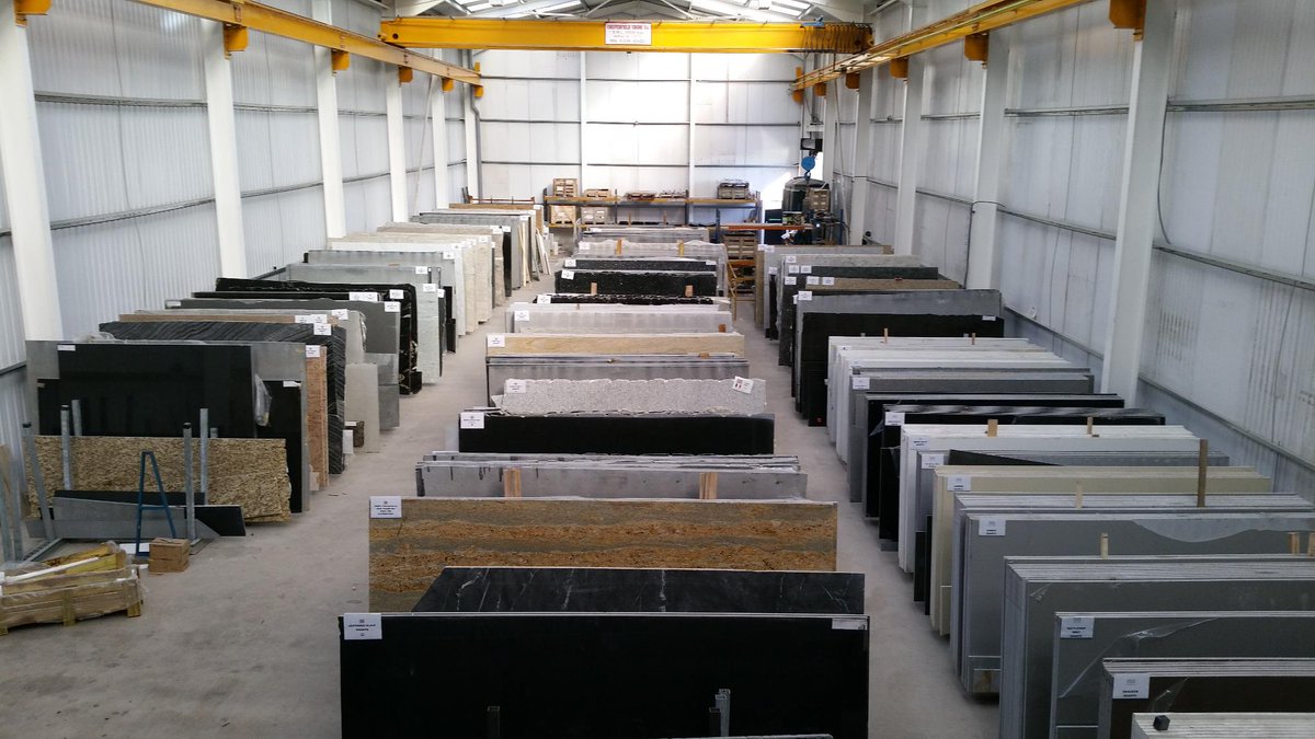 GrantechGranite's tweet photo. Over 40 Colours of Granite/Quartz in stock in our huge warehouse! http://t.co/2jnPhhr1Ja