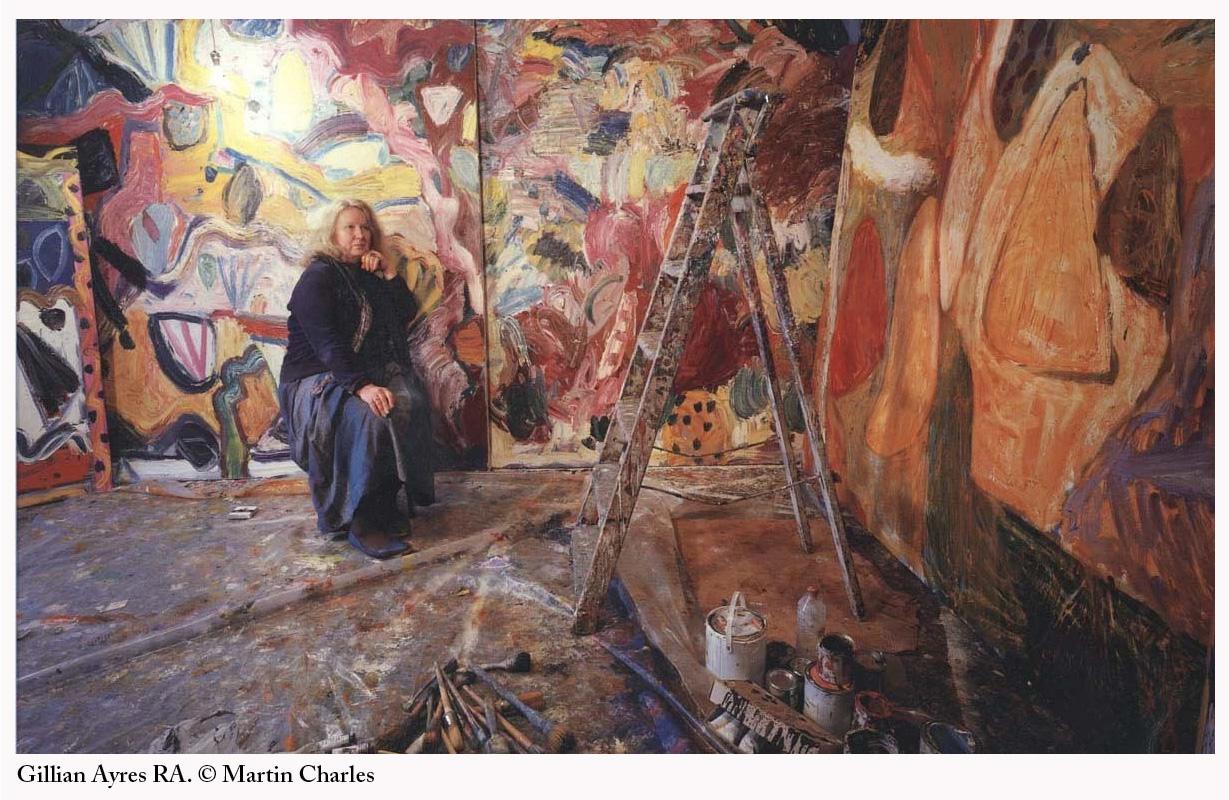 Happy birthday to Academician Gillian Ayres. More about her:  
