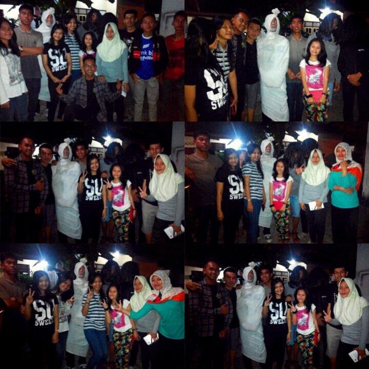 nabillahtamarap's tweet photo. pocong dan kuntil nya berhasil buat nangis yaaa hahah @minalisafitria http://t.co/rrW1jGTK3v
