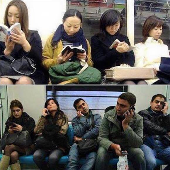 Akıllı telefonları üretenler ile tüketenler arasında ki fark.