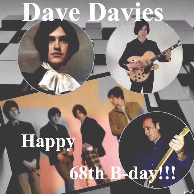 Dave Davies 

( G & V of The Kinks )

Happy 68th Birthday to you!!!

3 Feb 1947 