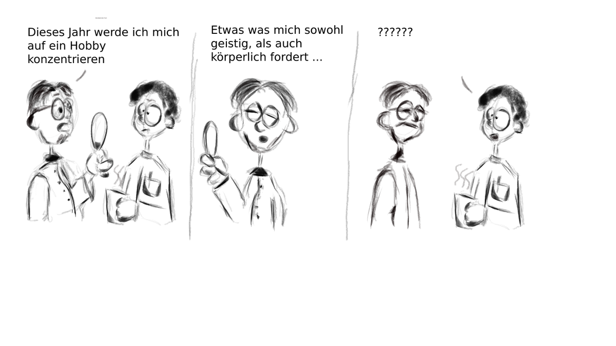 Vorsätze fürs neue Jahr? Da war doch was. #Comicademy #ScribbleClub #comic #manga #comicstrip comicademy.com/scribble-club/…