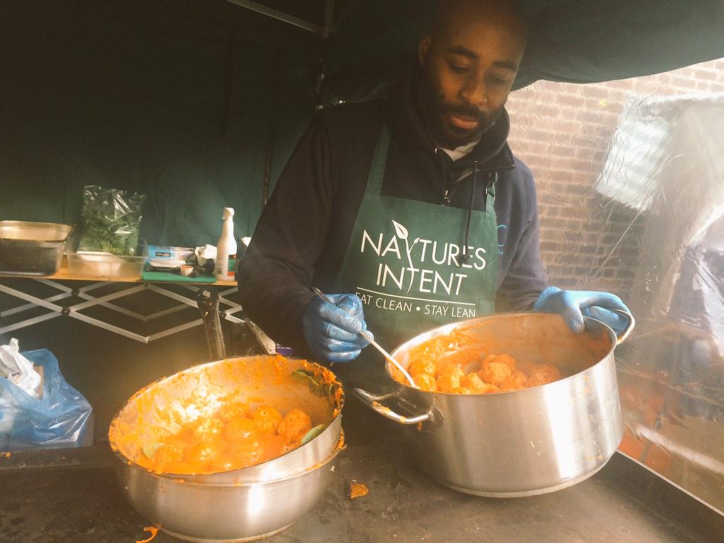 Look at the wonderful food coming from @NayturesIntent on #leatherlanarket Smells amazing!