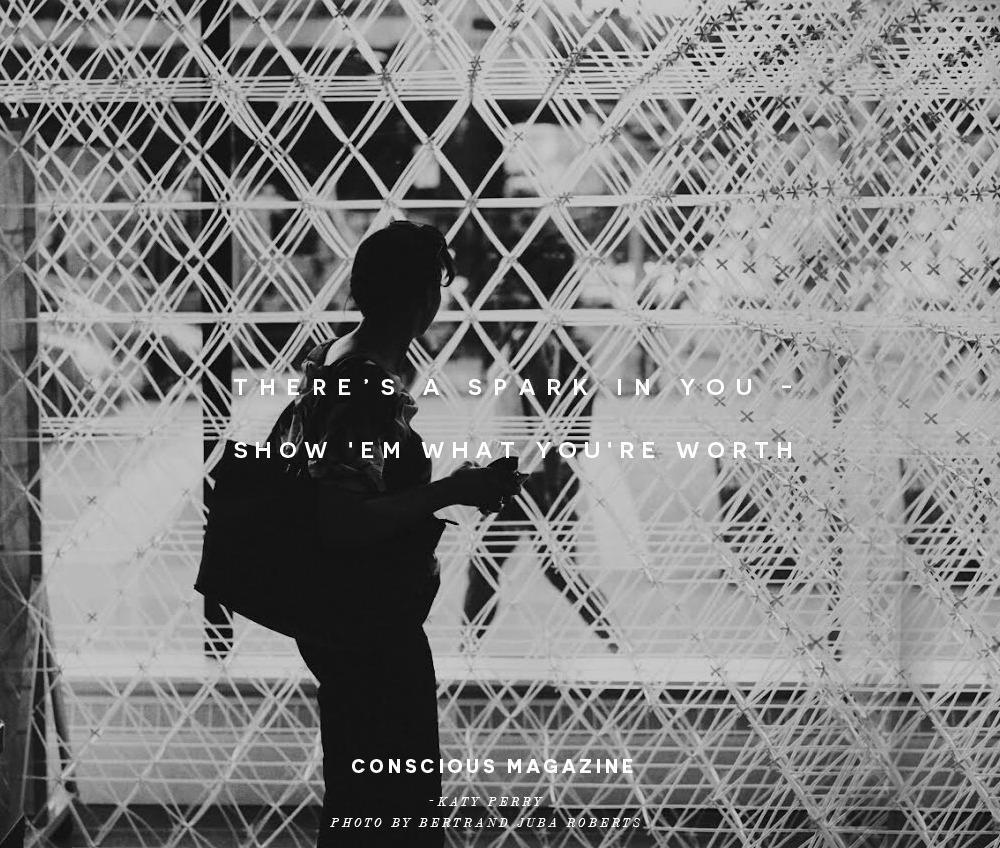 cmagazine's tweet photo. There's A Spark In You - Show 'Em What You're Worth -@katyperry #consciousdaily http://t.co/V9VXSHkDGe http://t.co/Pne32fs0WS