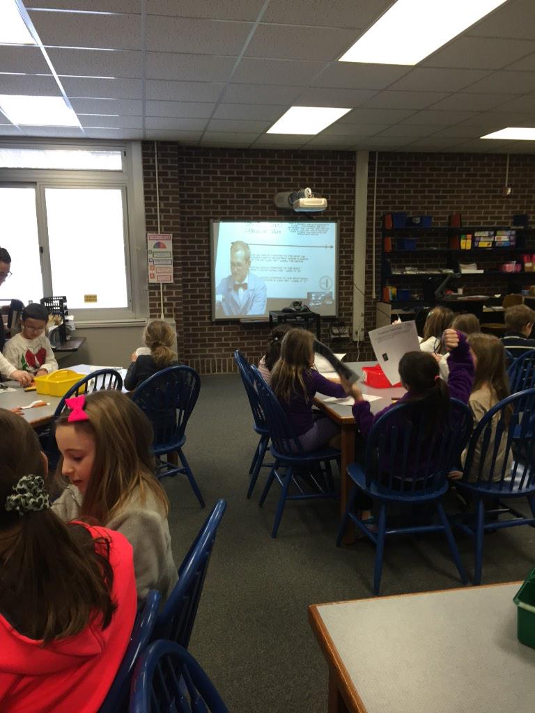NSFairport's tweet photo. Mrs. Merlo and Miss Zumbo's 3rd graders are saving the world with fractions. #fractionhero #nsheroes http://t.co/cb5023SiZL